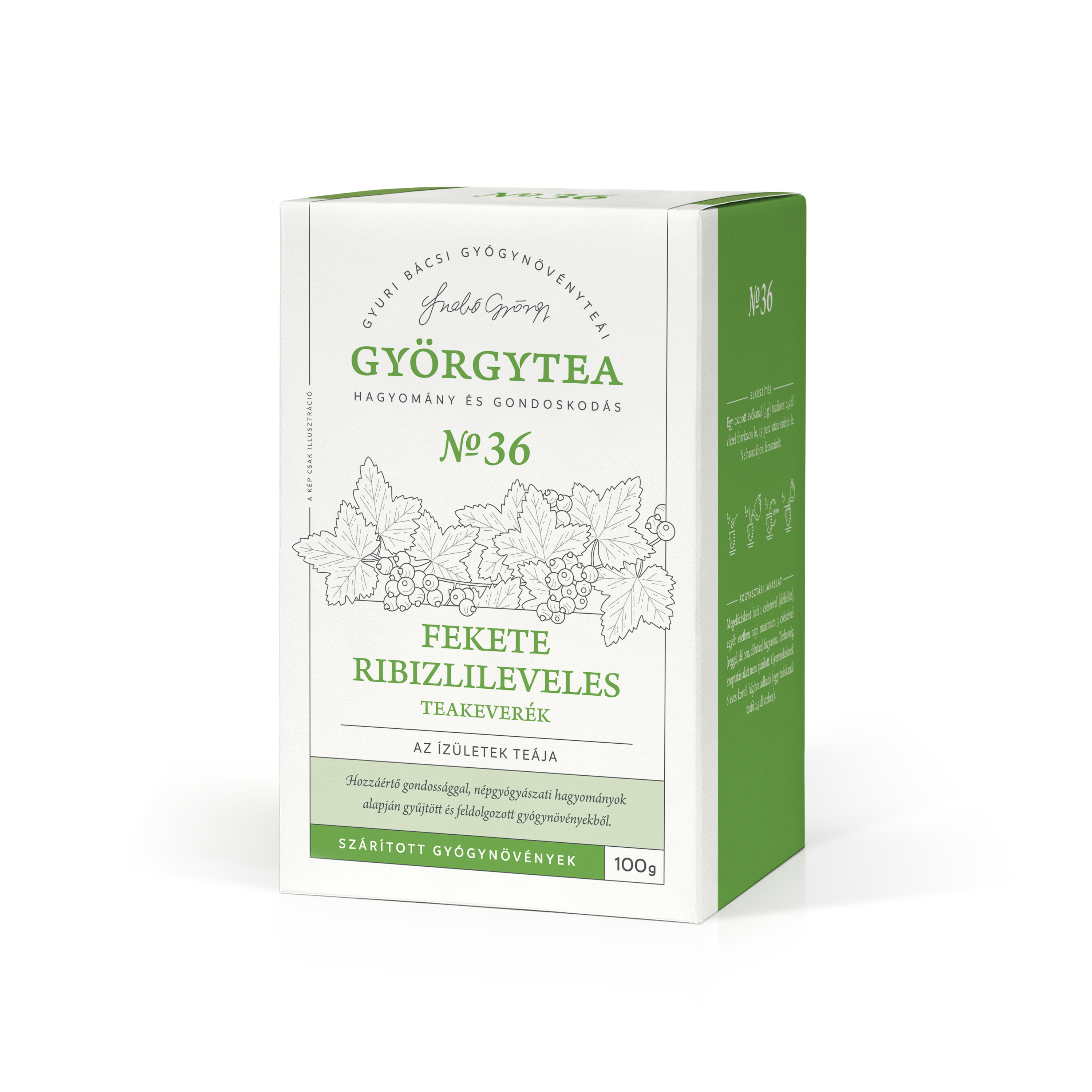 Fekete ribizlileveles teakeverék (Az ízületek teája) 100g (kb. 34 adag)