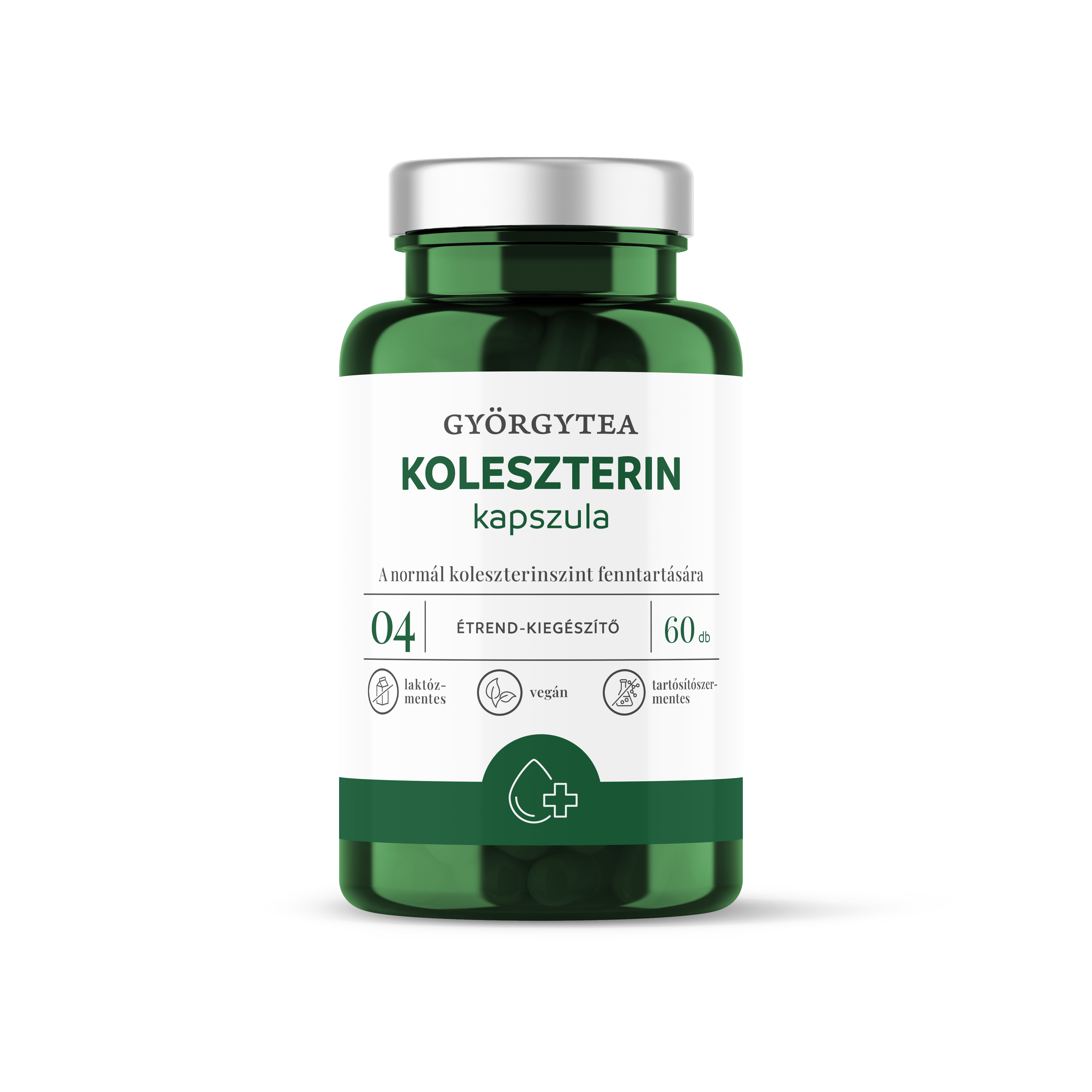 Györgytea Koleszterin kapszula 60db
