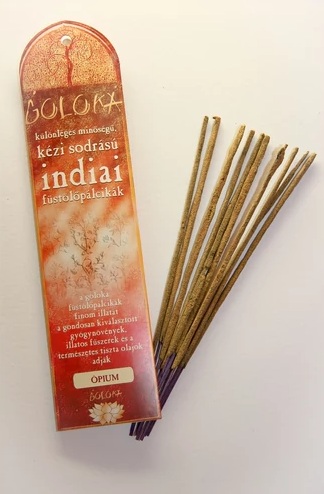 Goloka ópium füstölő